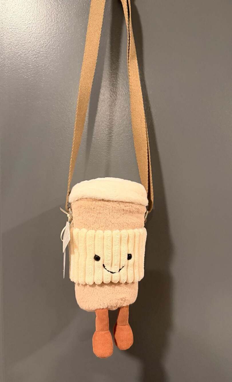Jellycat Amuseable Coffee To Go Bag New
